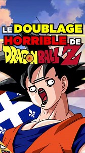 Le doublage secret de Dragon Ball Z ! 🐉 #dbz #doublage #quebec #goku #anime #trash | Trash Videos