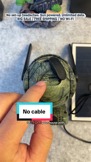 No cables no router easy 4G security setup.#foryou #tiktokmademebuyit #trailcamera #solar #falldealsforyou #camera #trailcam #securitycamera #hunt #hunting #off #tiktokshopblackfriday #blacktiktok #huntaccessories #deertiktok #deerhunting #huntingtiktok #campinggadgets #cameratricks #hunterxhunter #tiktokshopblackfriday #tiktokshopcybermonday#camaradevigilancia #camaradevigilancia #zoom #muebles #ecuritycamera #onsale #tiktokshopsummersale #muebles #happyfathersday #pov #camarasincables #camara 