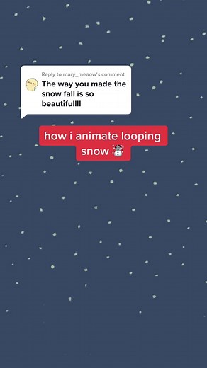 How to Animate Looping Snow: Animation Tips for Beginners