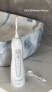 Pack less, smile more. The OC200 Smart PLUS Water Flosser brings travel-ready ease with its compact, USB-rechargeable design—enjoy up to 15–20 days of use on a full charge. With a 200 ml tank, 360° rotary nozzle, and four cleaning modes, it delivers professional-level clean wherever your journey takes you. | ORACURA | Facebook