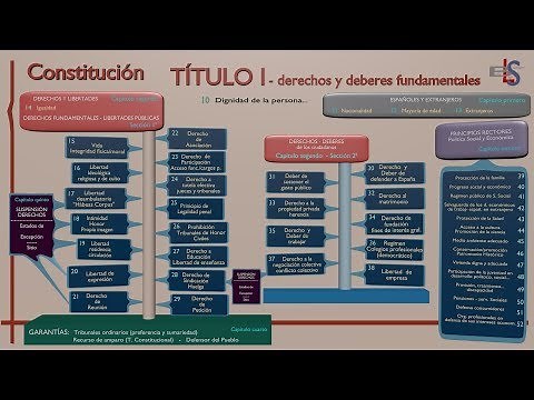 CONSTITUCIÓN Título I Derechos y deberes fundamentales (REFORMADO)