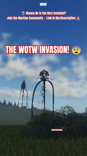 THE WAR OF THE WORLDS INVASION IS ON! 😨💥 (WOTW GAME!) #WarOfTheWorlds #Tripods #wotw #alien #scifi