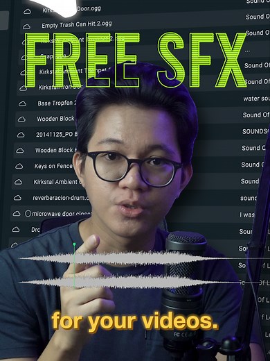 Free Sound Effects for Video Editing Software