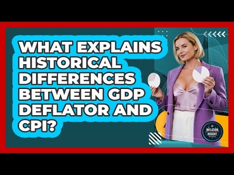 What Explains Historical Differences Between GDP Deflator And CPI? - Inflation Insight Channel