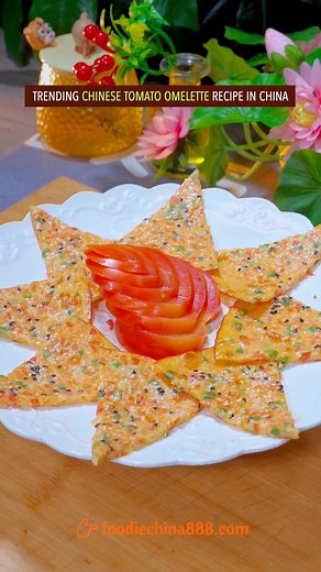 51K views · 653 reactions | Trending Chinese tomato omelette recipe in China. Do you want to try? #recipe #cooking #chinesefood #tomato #omelette #eggs #comfortfood | foodiechina888 | Facebook