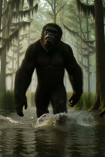 The Honey Island Swamp Monster #horror #scary #facts #scarystories #bigfoot