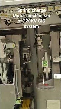 ⚡ Spring Charge Motor Mechanism – Smart Operation Explainedl#shorts #short #viral