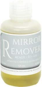 Angel Gilding Multi-use Mirror Finish Remover 125 mL (3.75 sq ft) - Wall Mount - Silver - Remover