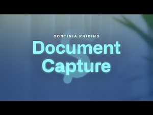 Pricing Overview - Continia Document Capture