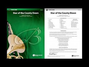Star of the County Down, arr. Douglas E. Wagner – Score & Sound