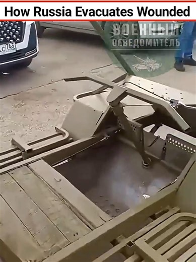 How Russia Evacuates Wounded #shorts