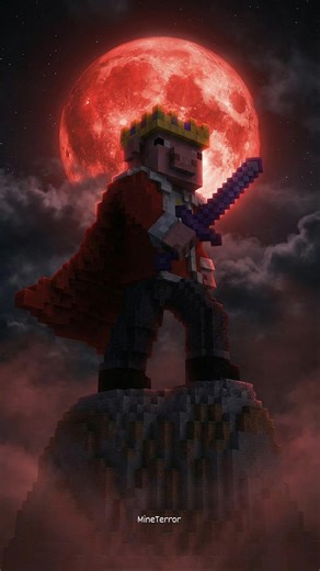 Technoblade Minecraft Shaders 💀 #technoblade #shorts #minecraft