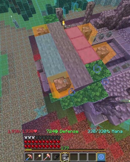Day 80 of Building Skyblocks Hub #gaming #hypixelskyblock #skyblock #minecraft #building