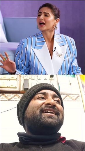 Dhvani Bhanushali Reacts to her Autotune Meme 😂 | Arijit Copy Reaction Makes It Even Funnier #shorts