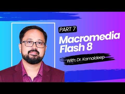 Motion Tween Animation in Macromedia Flash 8 | Easy Tutorial by Dr. Kamaldeep