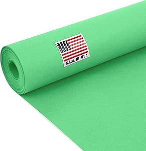 USA Made 24" x 1200" Green Kraft Paper Roll, 45 lbs Thickness, American Quality Colored Craft Paper Roll for Bulletin Board, School Projects - Non-Toxic, Odorless, Safe for Kids