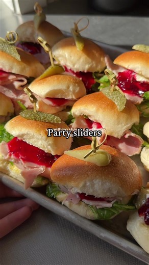 Creative Party Slider Ideas Without Mayonnaise