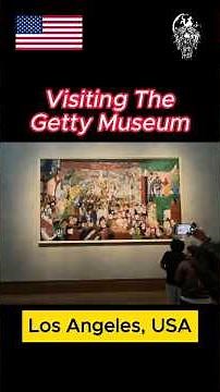 Visiting The Getty - Art & Views in Los Angeles! 🏛️🇺🇸