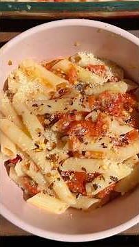 Roasted Grape Tomato Pasta Sauce #asmr #recipe #cooking #shorts