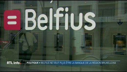 Belfius ne veut plus être la banque de la Région bruxelloise