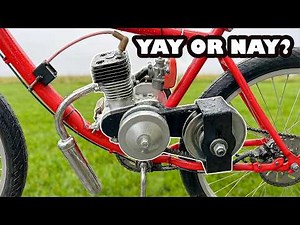 I put a CVT on a motorized bike kit. was it worth it?