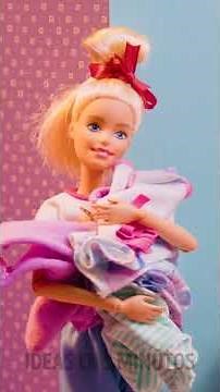 🌈 IDEAS DIVERTIDAS DE MINI ARTESANÍAS 🧡 #barbie #DIY