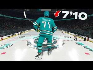 Macklin Celebrini But He's GIANT