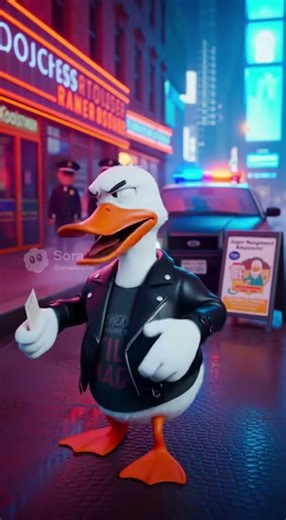 AI version of Angry duck