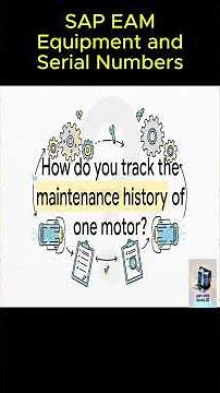 SAP EAM Equipment and Serial Numbers #sapeam #saps4hana #assetmanagement #saptraining #shorts