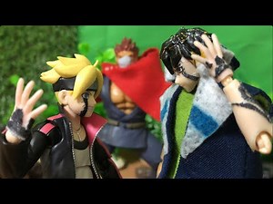 BORUTO-ボルト- -NARUTO NEXT GENERATIONS- stop motion kawaki vs garou