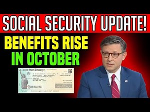 House Confirms: October 2025 Social Security Increase – Who Gets the Extra Payment?