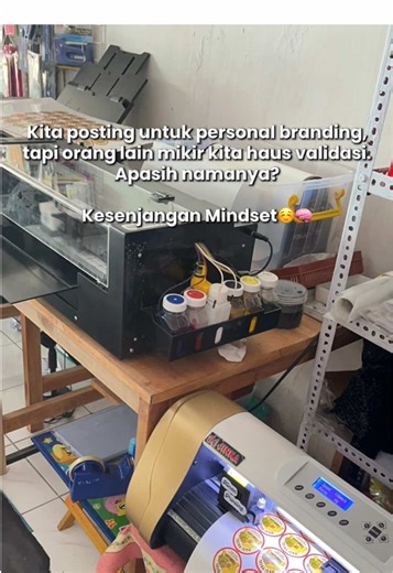 Kesenjangan Mindset kak namanya☺️