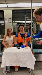 Date on a Train- Dragonball Z Edition #fy #fyp #viral #dragonball | Snape La-Familia