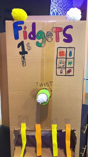 Creative DIY Fidget Vending Machine for Kids Roleplay