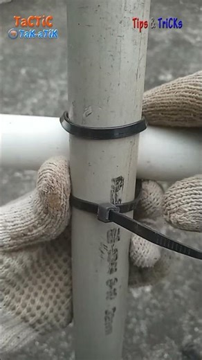 The use of cable ties that DIYers rarely know about #shortvideo
