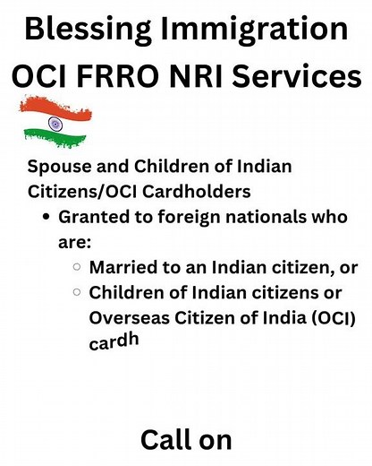 Blessing E-FRRO – Foreigners Regional Registration Office (FRRO) 9980693082