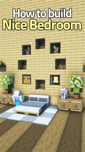 만두민 ManDooMiN on Instagram: "Build a Cool Bedroom in Minecraft🛏️ #Minecraft 마인크래프트 멋진 침실 만드는법! ============= ⛏️ Search YouTube "ManDooMiN" 🪧 Made By ManDooMiN 🎵 Background Music Aaron Kenny - Gaiety in the Golden Age https://youtu.be/u5BNQDzXEu8 ============= #minecraftbuilds #minecraftbuild #minecrafthouse #minecraftmemes #minecraftinterior #minecrafters #architecture #modernhome #modernhouse #building #마인크래프트 #건축 #만두민 #secretdoor #hiddendoor #redstone #레드스톤 #hiddenbase #secretbase #minecraf