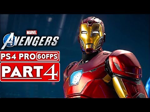 MARVEL'S AVENGERS Gameplay Walkthrough Part 4 [1080P HD 60FPS PS4 PRO] - No Commentary (FULL GAME)