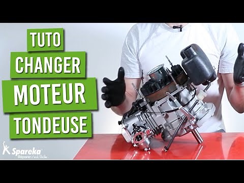 How to change a lawnmower engine