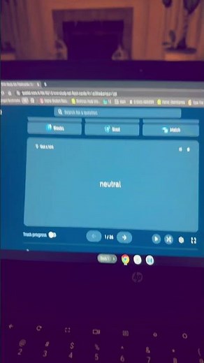 Studying using quizlet🦧