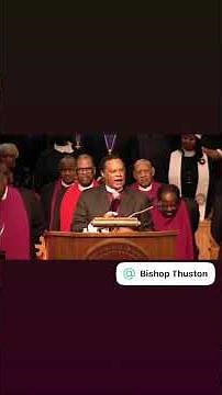 Snippets of my Pastor, Bishop Thuston. Opening the 117th Holy Convocation. 11.4.25 #cogic