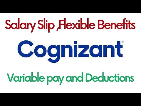 COGNIZANT Salary Slip ,Flexible Benefits Package Explained #cognizant #Salary ‪@odia_engineer‬
