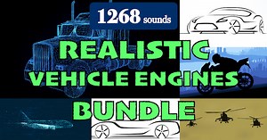 Realistic Vehicle Engine Sounds Bundle | Transportation Sound FX | Unity Asset Store