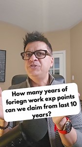 Curious about how many years of foreign work experience points you can claim for Canadian immigration? 🗺️🎓 Let Kubeir Consulting clarify it for you! 📚 When it comes to the Express Entry system, understanding how to calculate and claim points for your foreign work experience is crucial. Many aspiring immigrants wonder how far back they can go in claiming points from their last 10 years of experience. 💡 Join Kubeir as he clarifies the rules and regulations surrounding foreign work experience p
