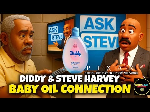 Diddy and Steve Harvey 'Baby Oil' Connection (Pixar Animation)