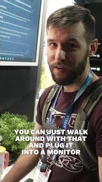 a pc INSIDE a keyboard?! #CES #rednekbuilds