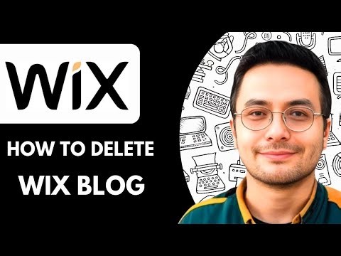 How to Delete Wix Blog - 2025 (NEW METHOD)