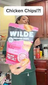 I had to try the new Wilde Protein Chicken Chips!!