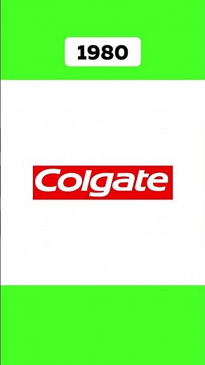 История Логотипа Colgate 👄 #Colgate #Колгейт #История #Логотип #ЗубнаяПаста #Logo #Подпишись #Shorts