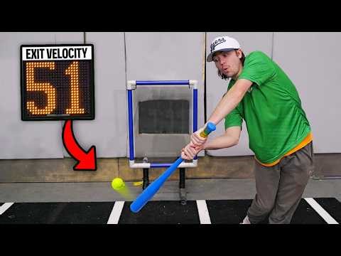 Home Run Derby, but the LOWEST Exit Velocity Wins